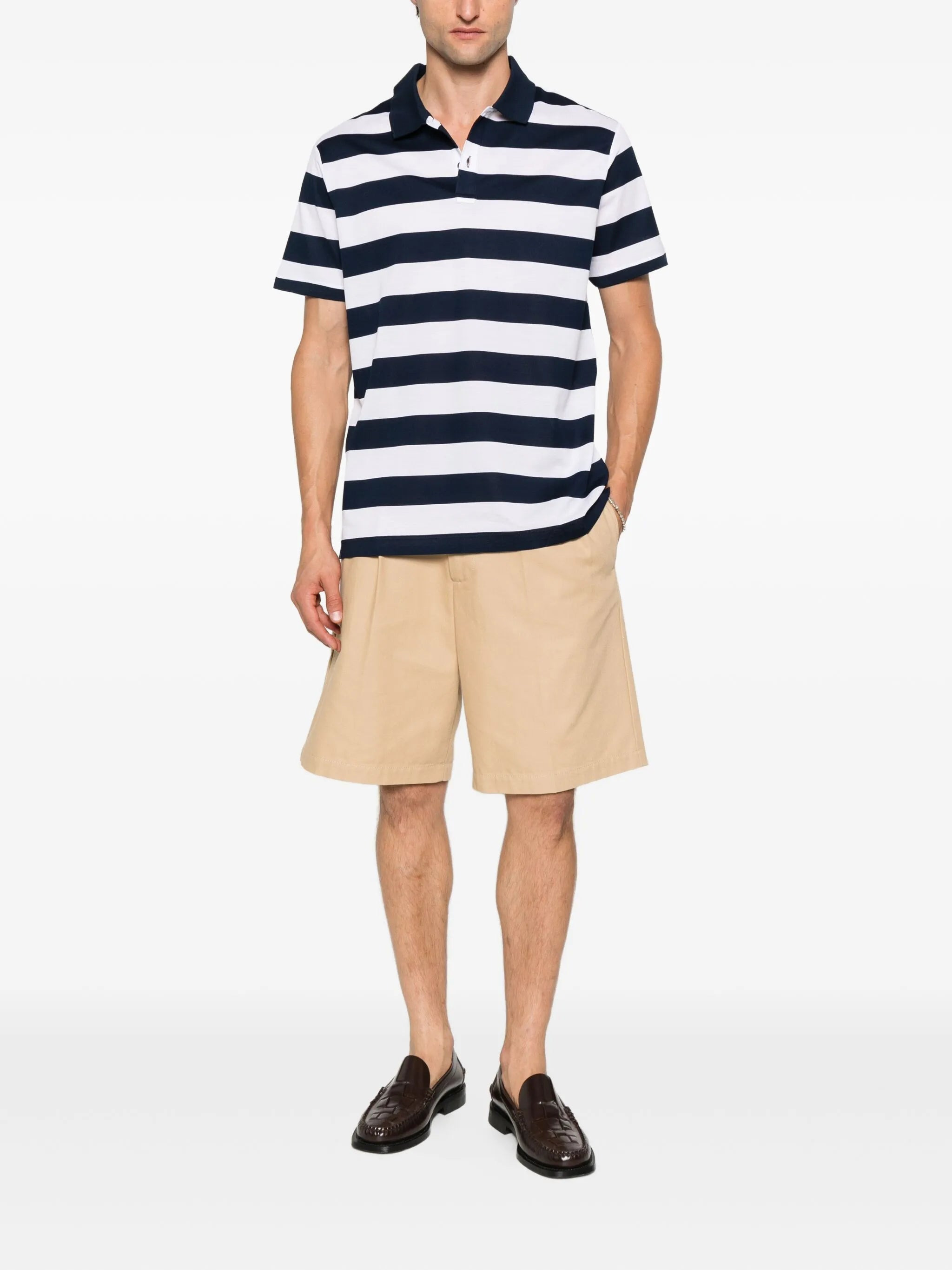 Paul & Shark Striped Polo Shirt - 2