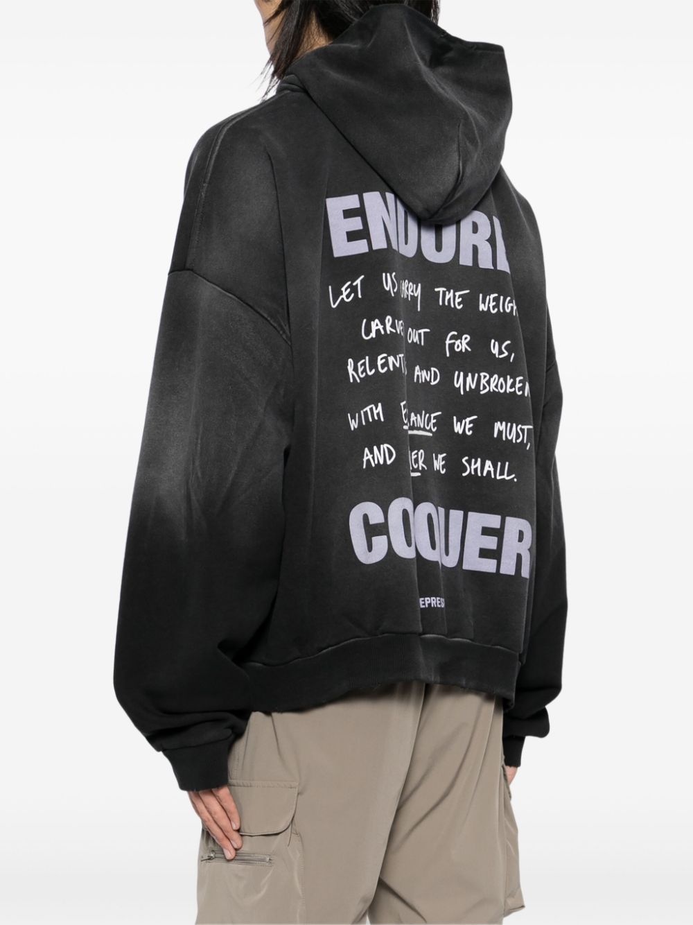 graphic-printed hoodie - 4