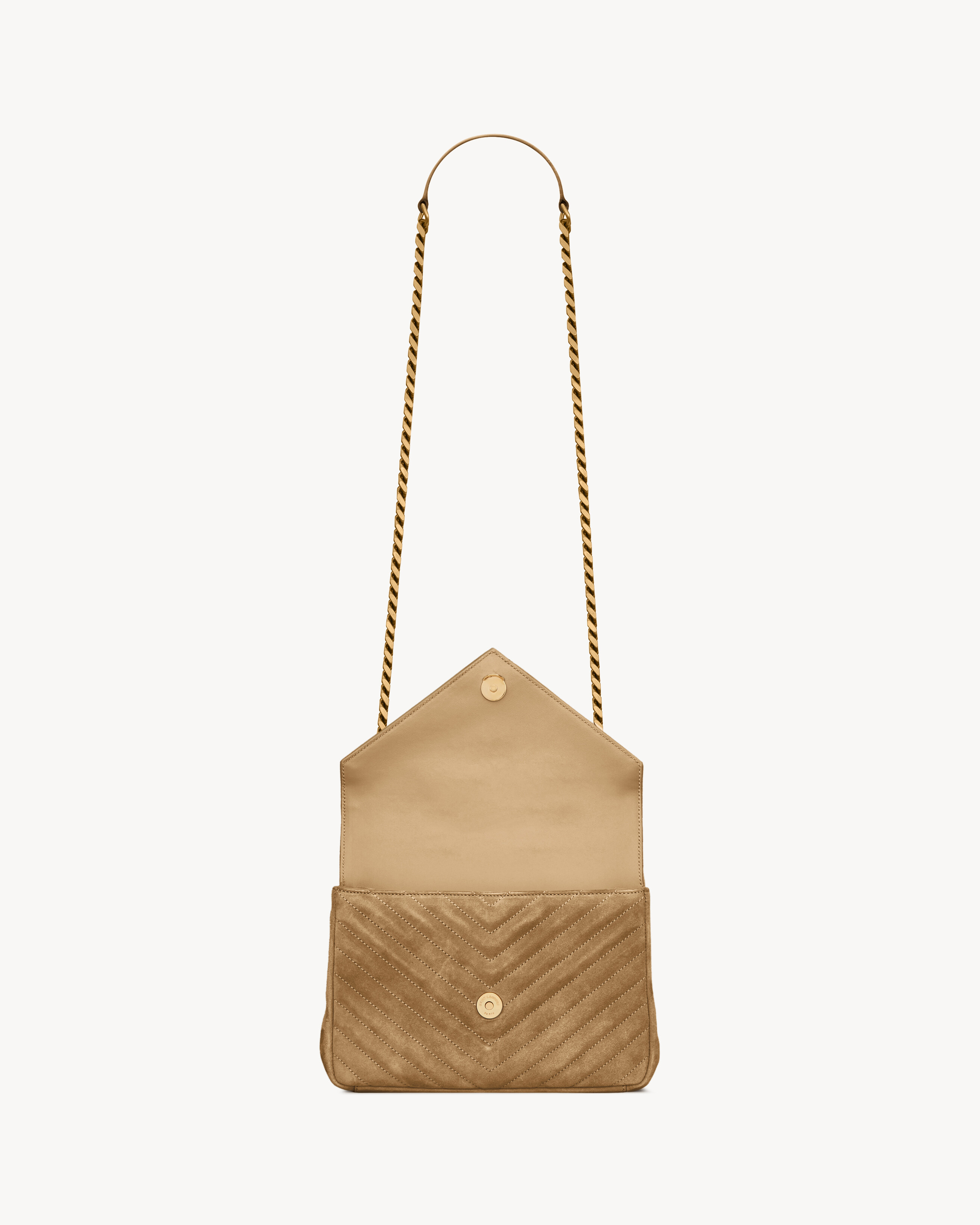 COLLEGE MEDIUM IN QUILTED SUEDE - 5
