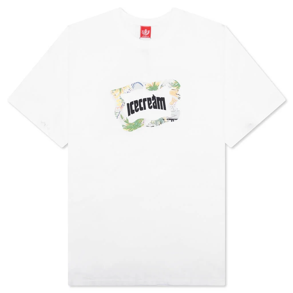 ICECREAM S/S TEE - WHITE - 1