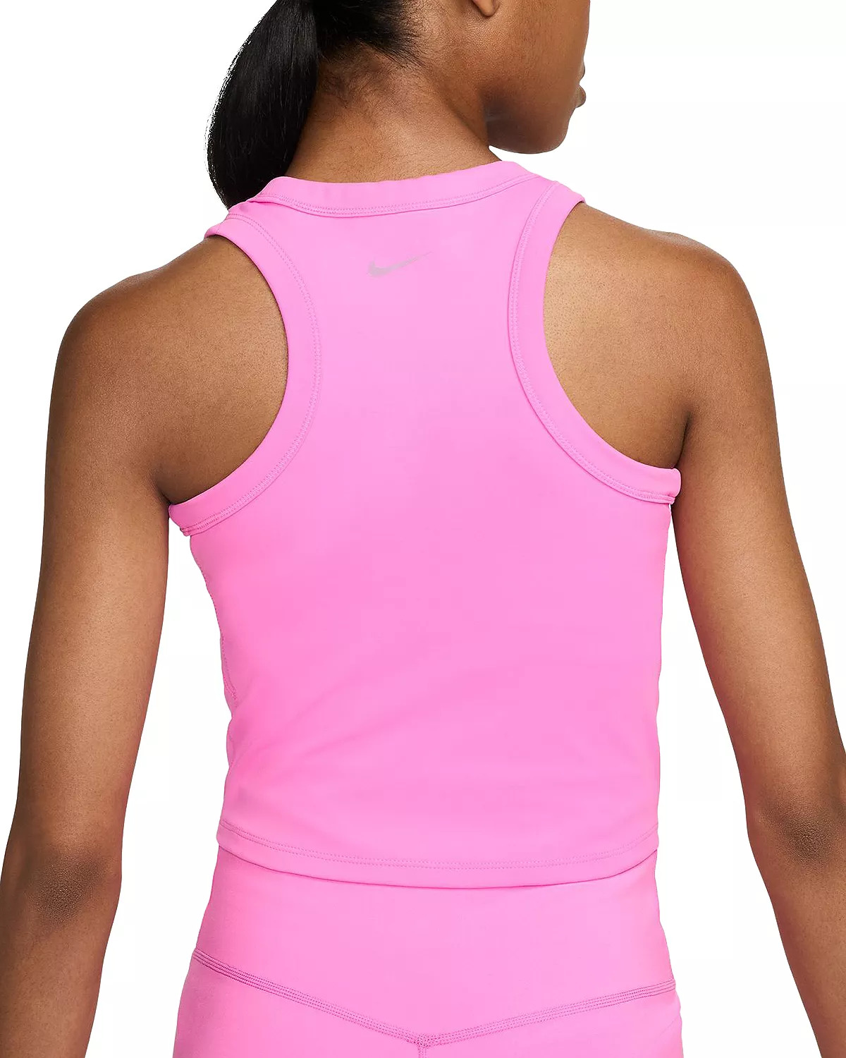Fitted Racerback Crop Tank - 3