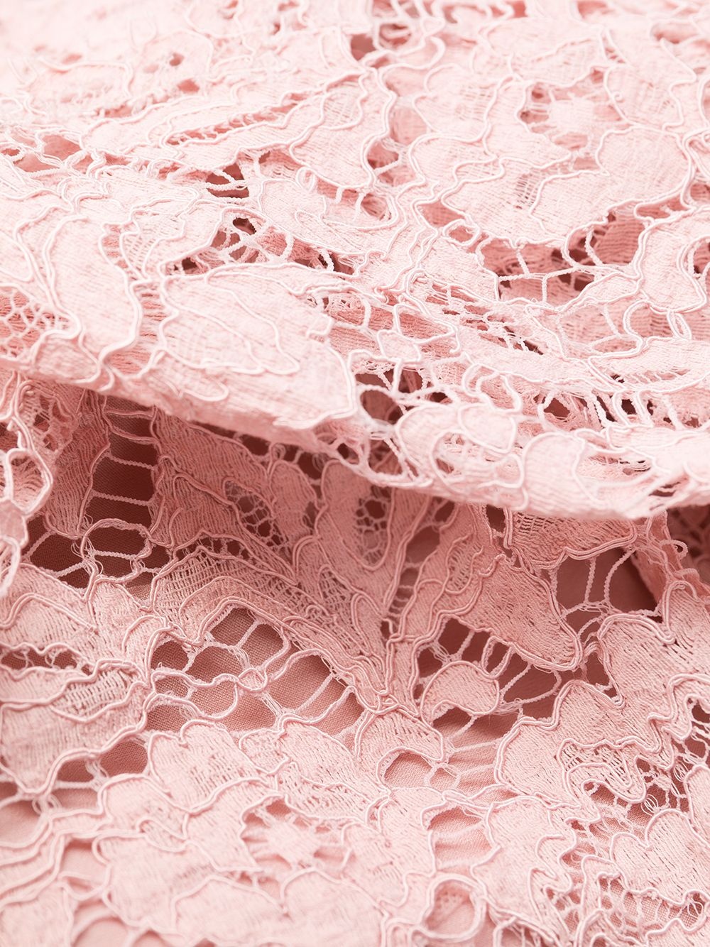 lace cape shift dress - 7