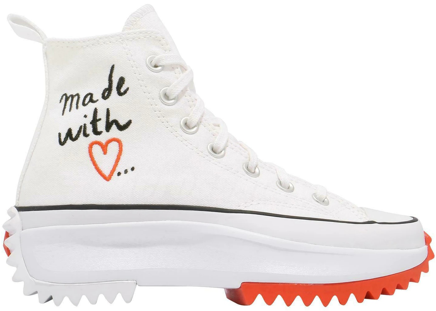 Converse Run Star Hike Hi Made with Love White (W) - 1