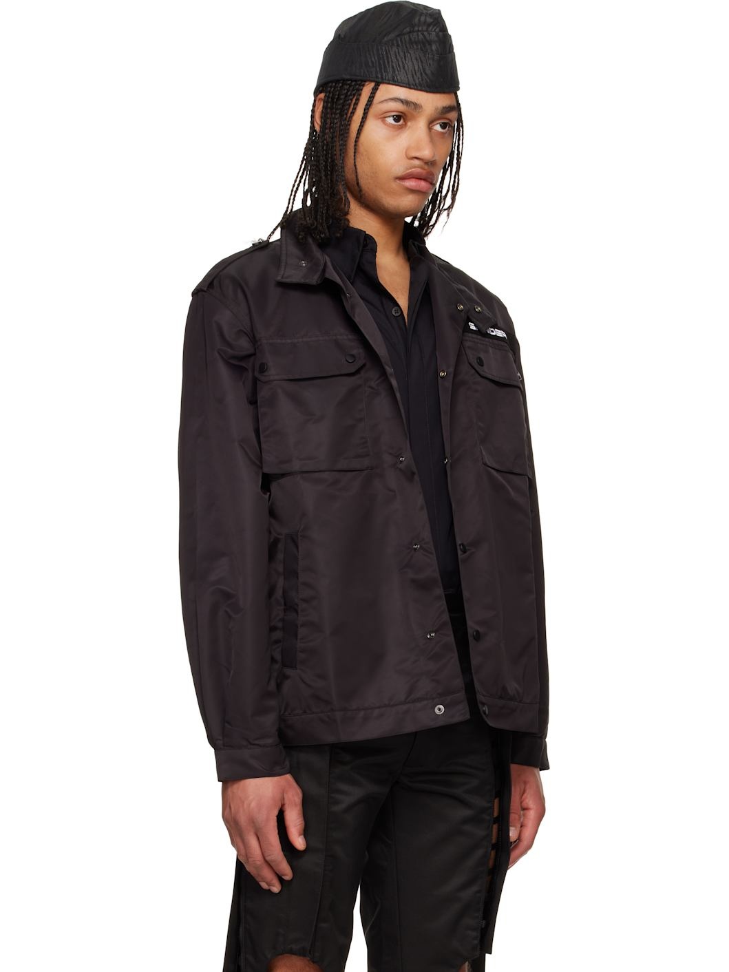 Black World Service Jacket - 2