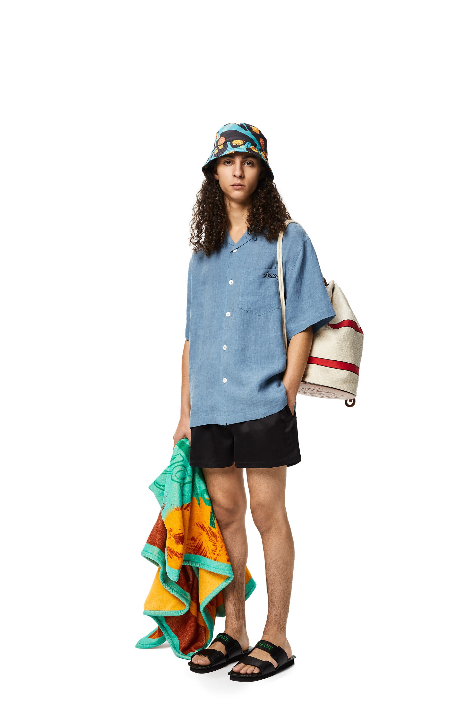 Bowling shirt in linen - 2