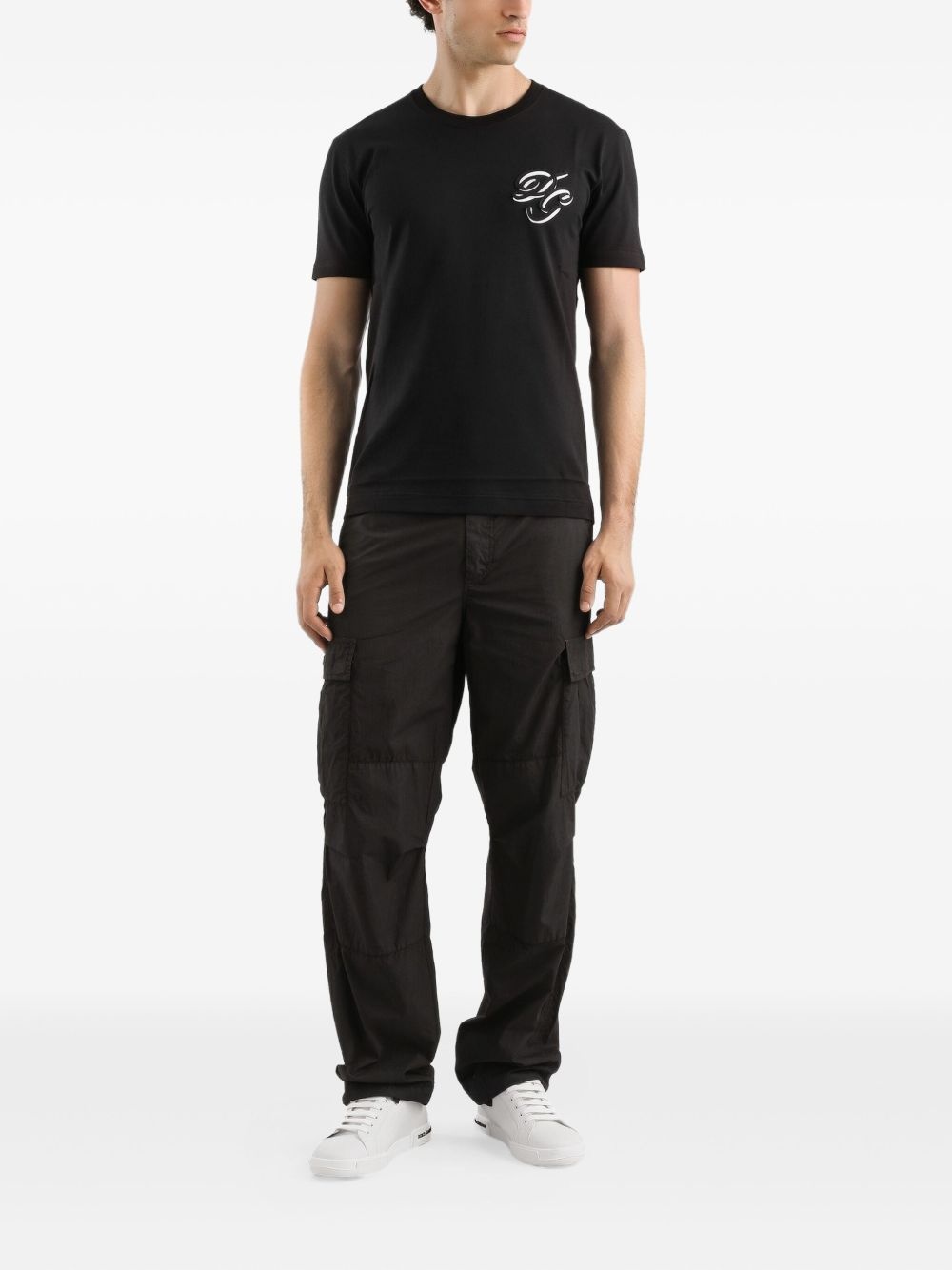 logo-appliqué T-shirt - 2