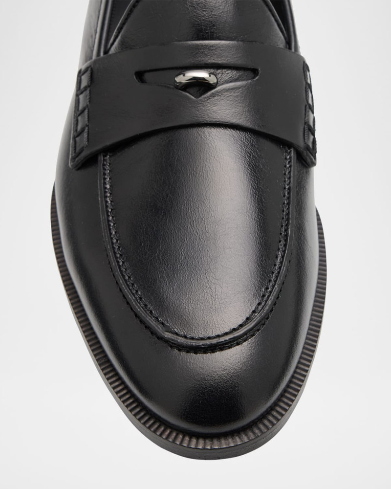 Men's Archiel Leather Penny Loafers 5