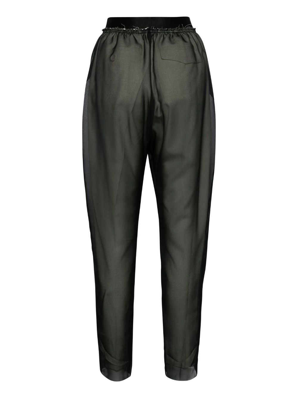 layered tapered trousers - 2