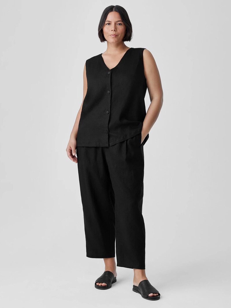 Organic Linen Lantern Pant 6