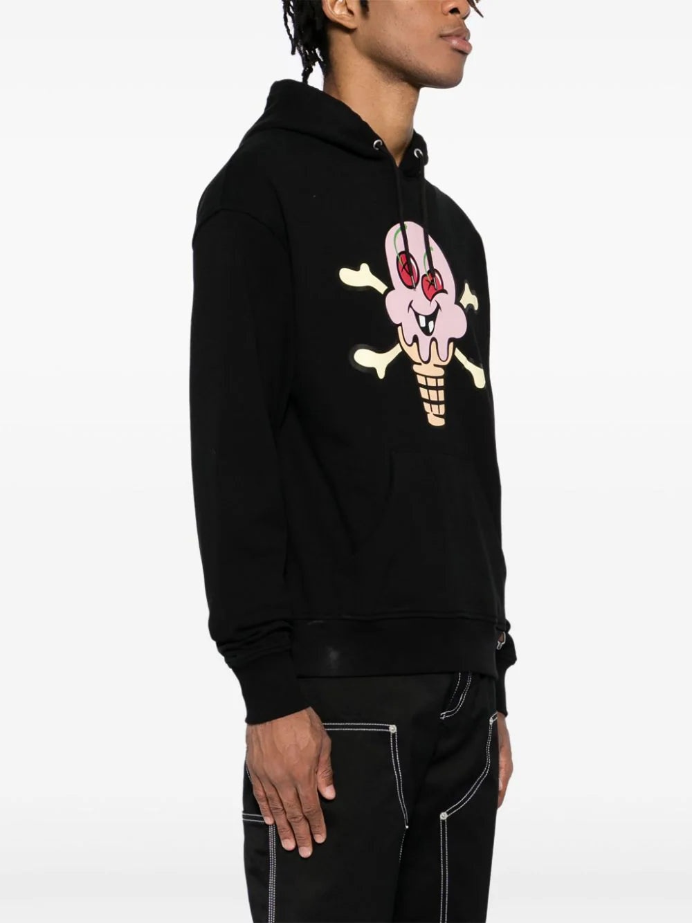 LOGO-PRINT HOODIE - 3