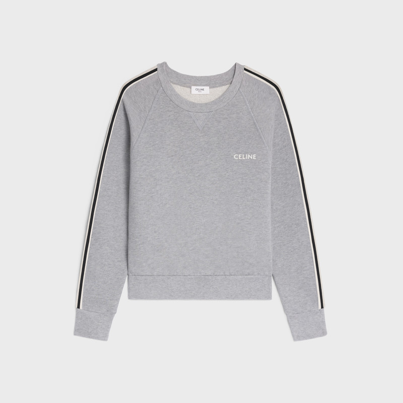 celine sweatshirt in cotton fleece 1