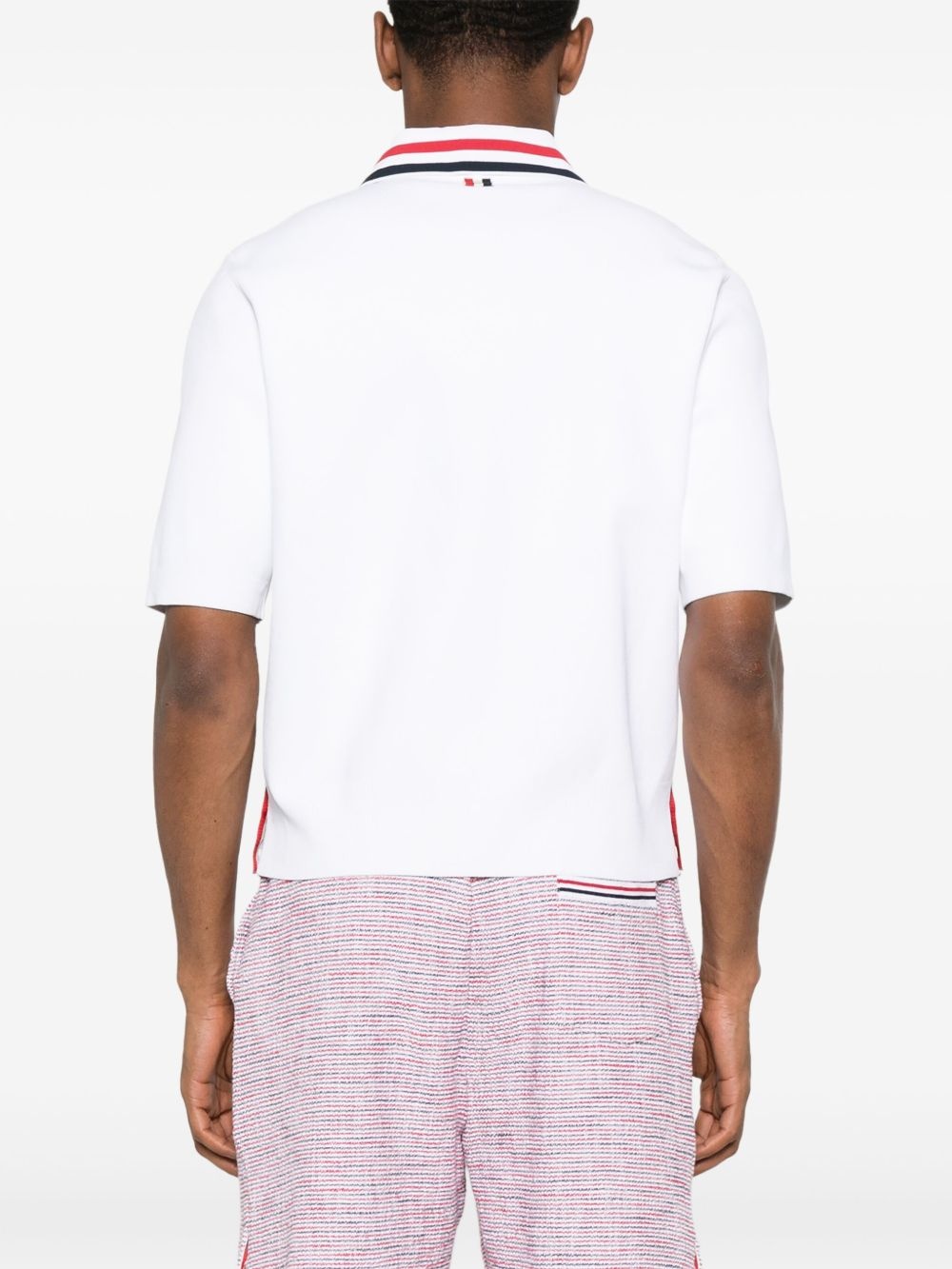RWB-stripe polo shirt - 4