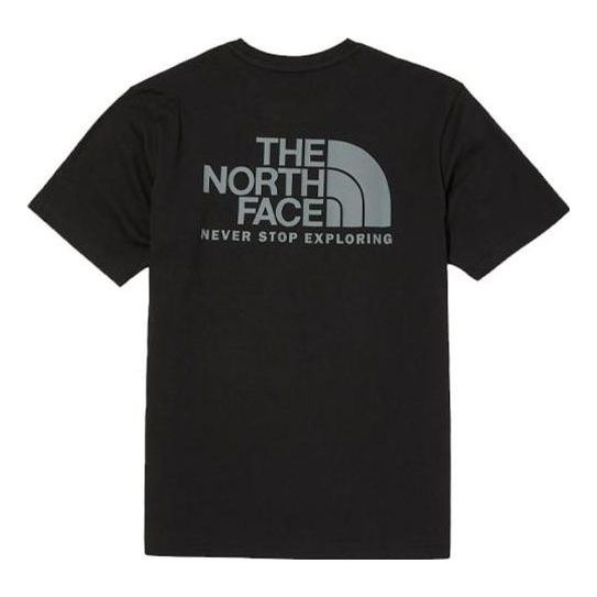 THE NORTH FACE Cotton Logo T-shirt 'Black' NT7UN06A - 2