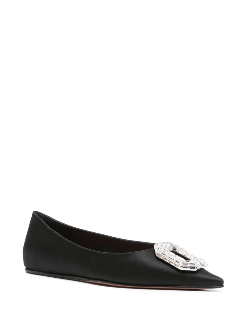 Amina Muaddi Camelia ballet flats outlook