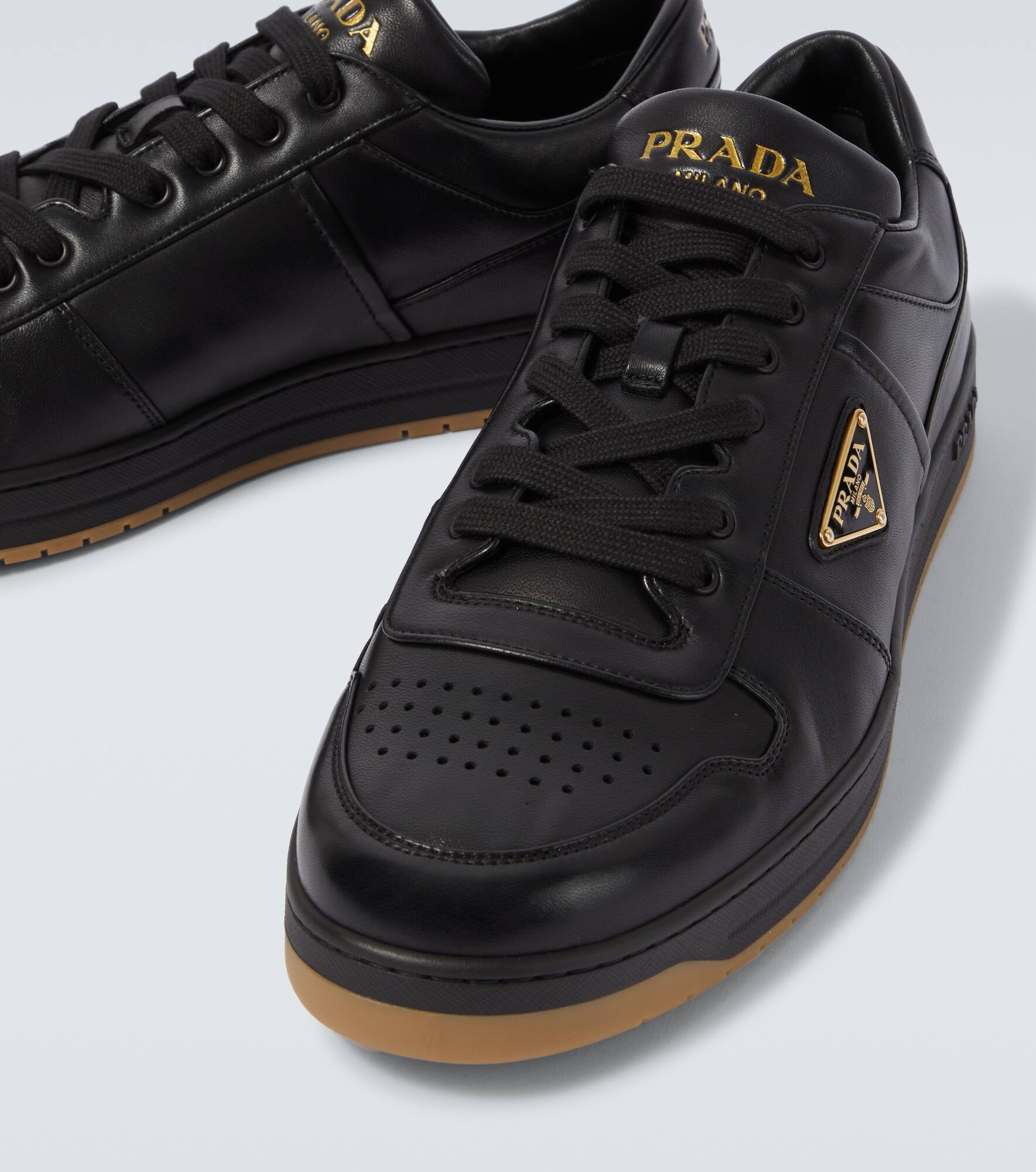 Downtown leather sneakers - 3