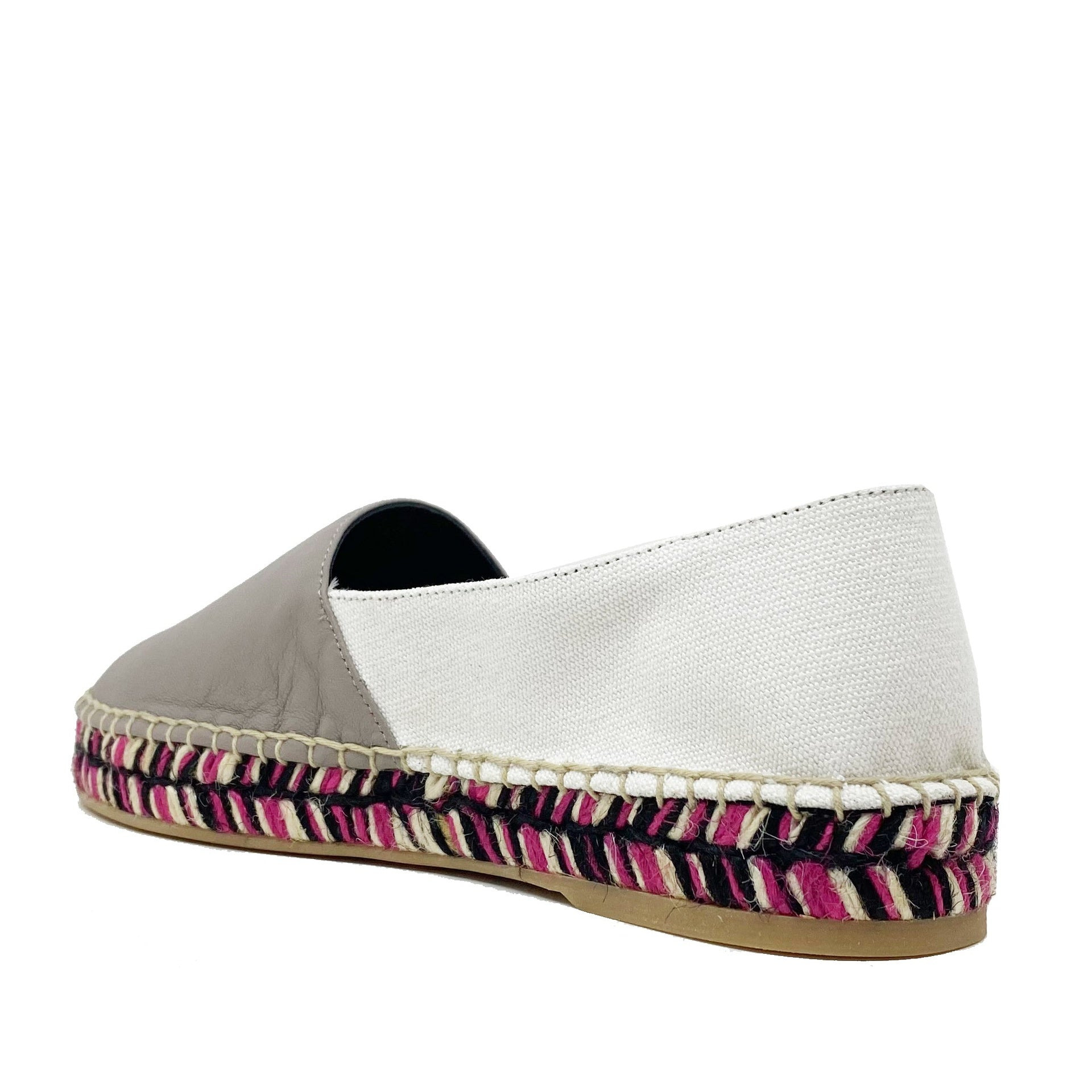 Off-White Leather Espadrilles Women - 3