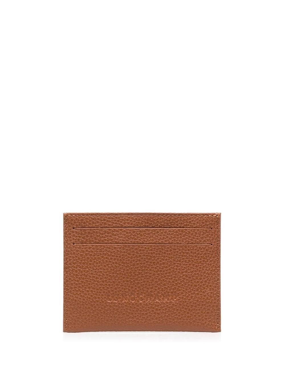 Le Foulonné leather cardholder - 1