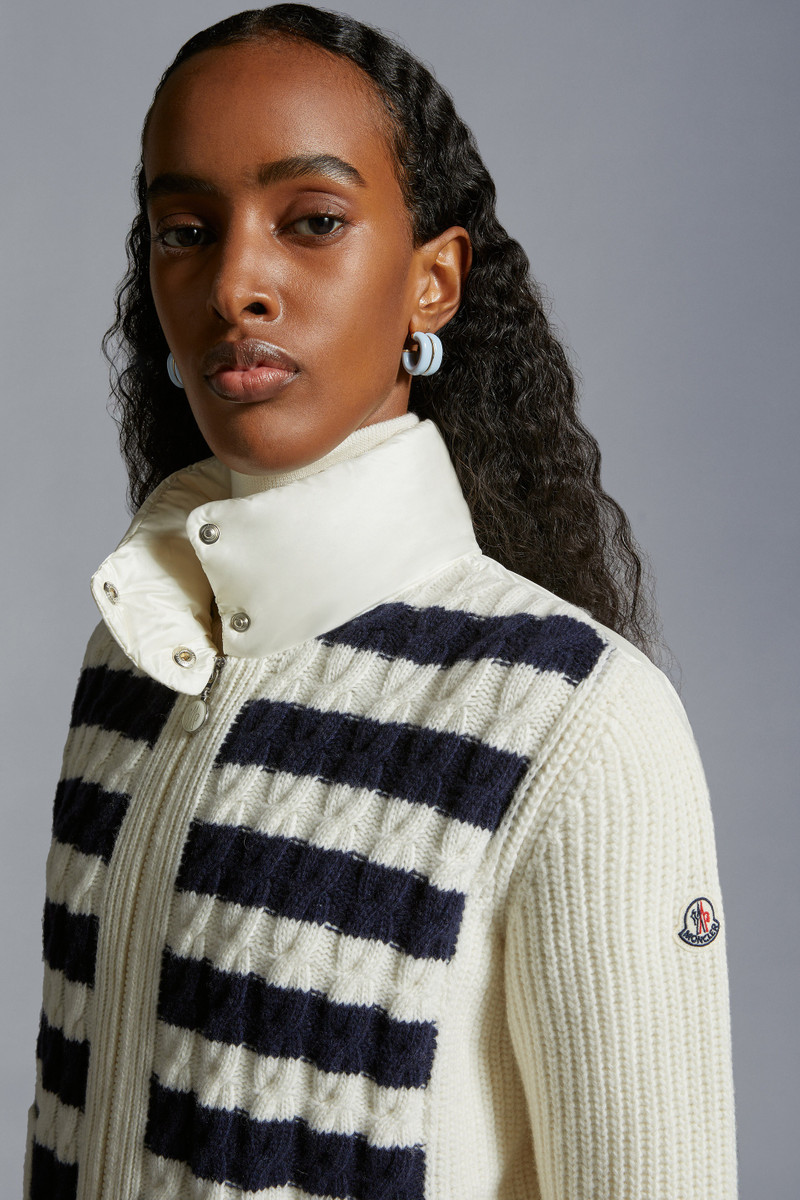 Padded Wool Cardigan 4