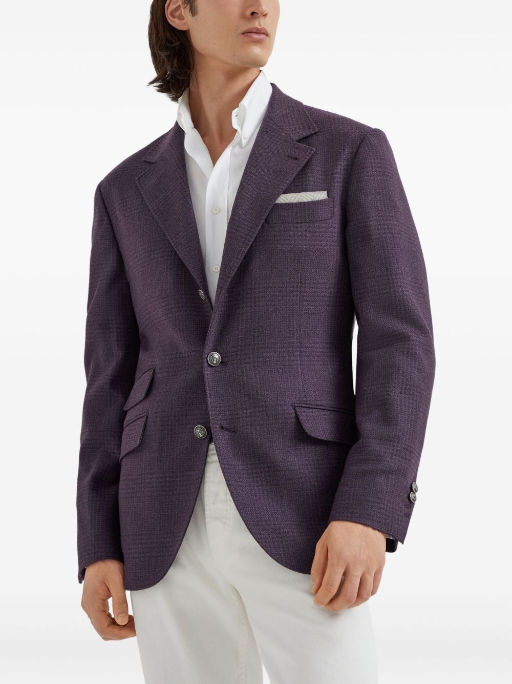 single-breasted blazer - 3