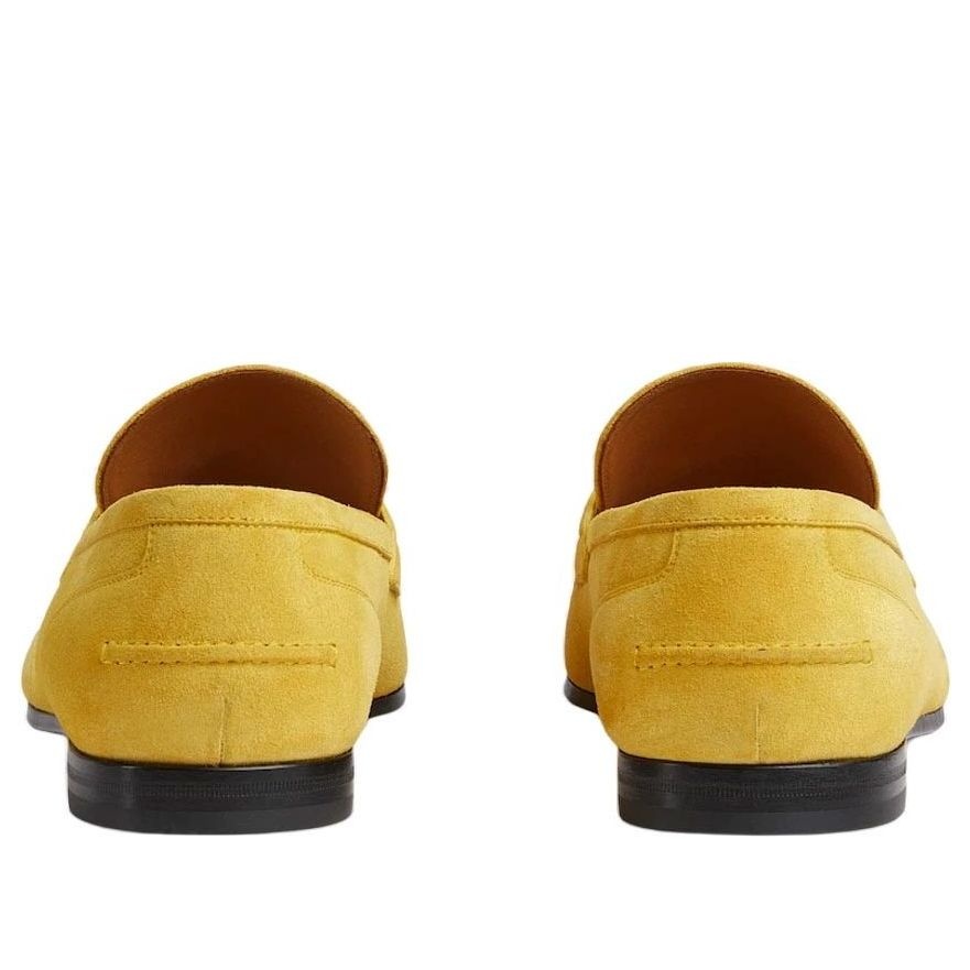 Gucci Jordaan Loafer 'Bright Yellow Suede Blake' 406994-CH000-7120 - 3