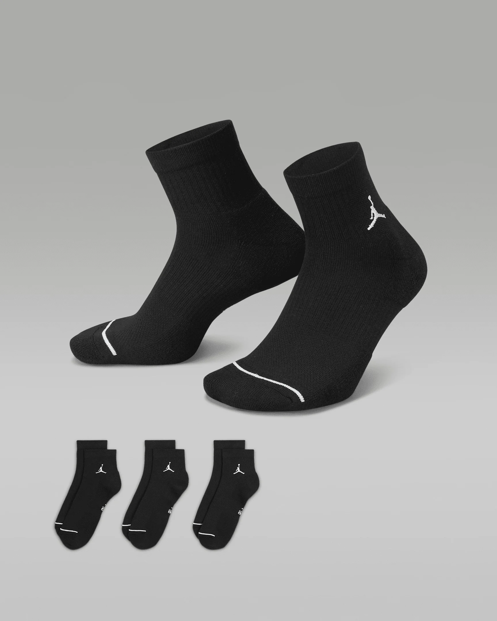 Jordan Everyday Ankle Socks (3 Pairs) - 1
