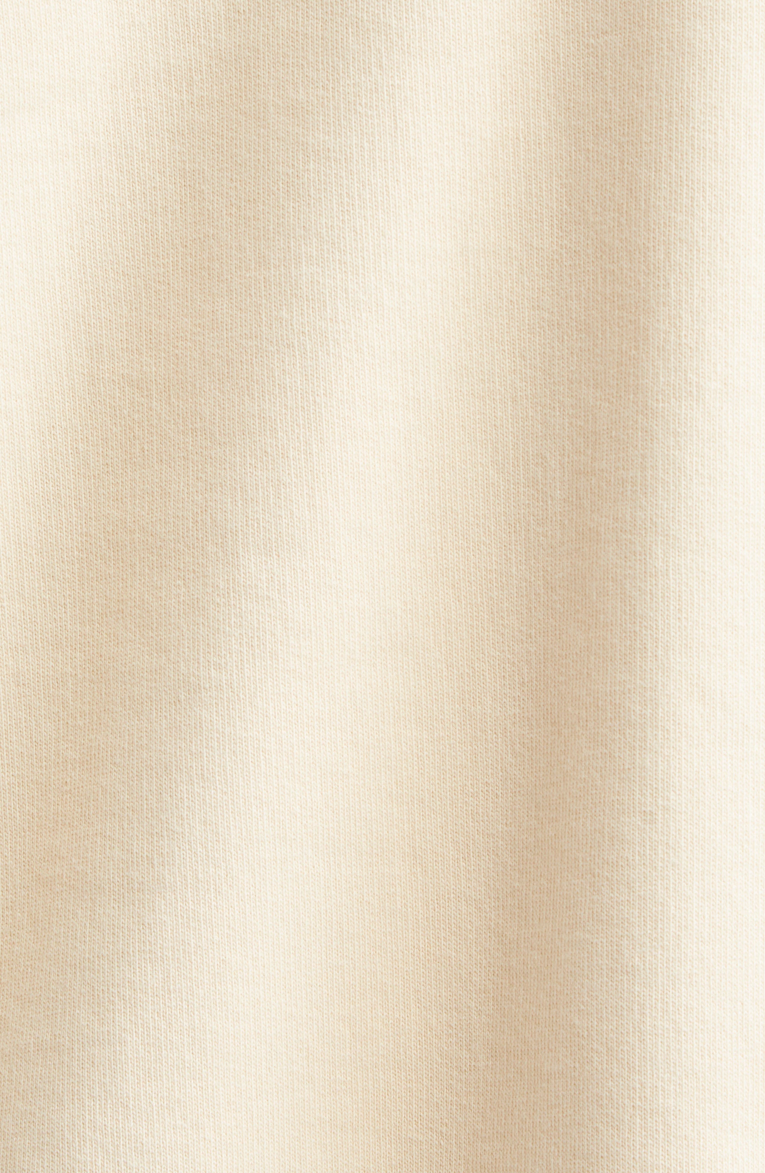 Sporty & Rich Wellness Club Embroidered Fleece Sweatshirt in Cream at Nordstrom - 7