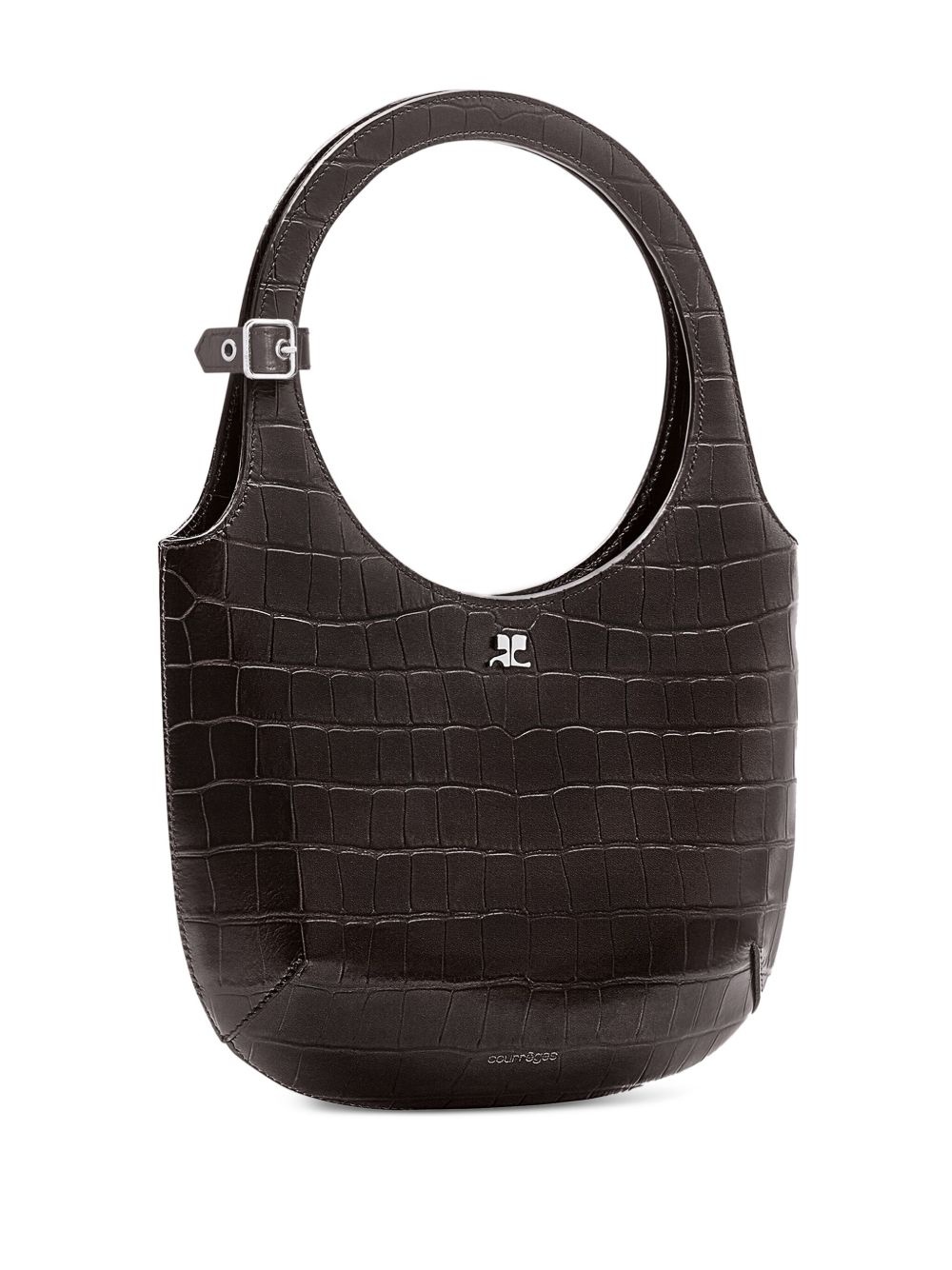 Holy crocodile-effect tote bag - 4