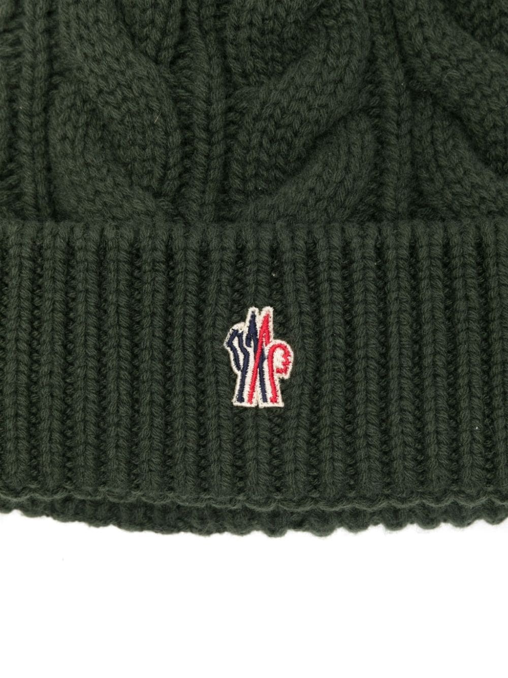pompom-detail beanie hat - 2