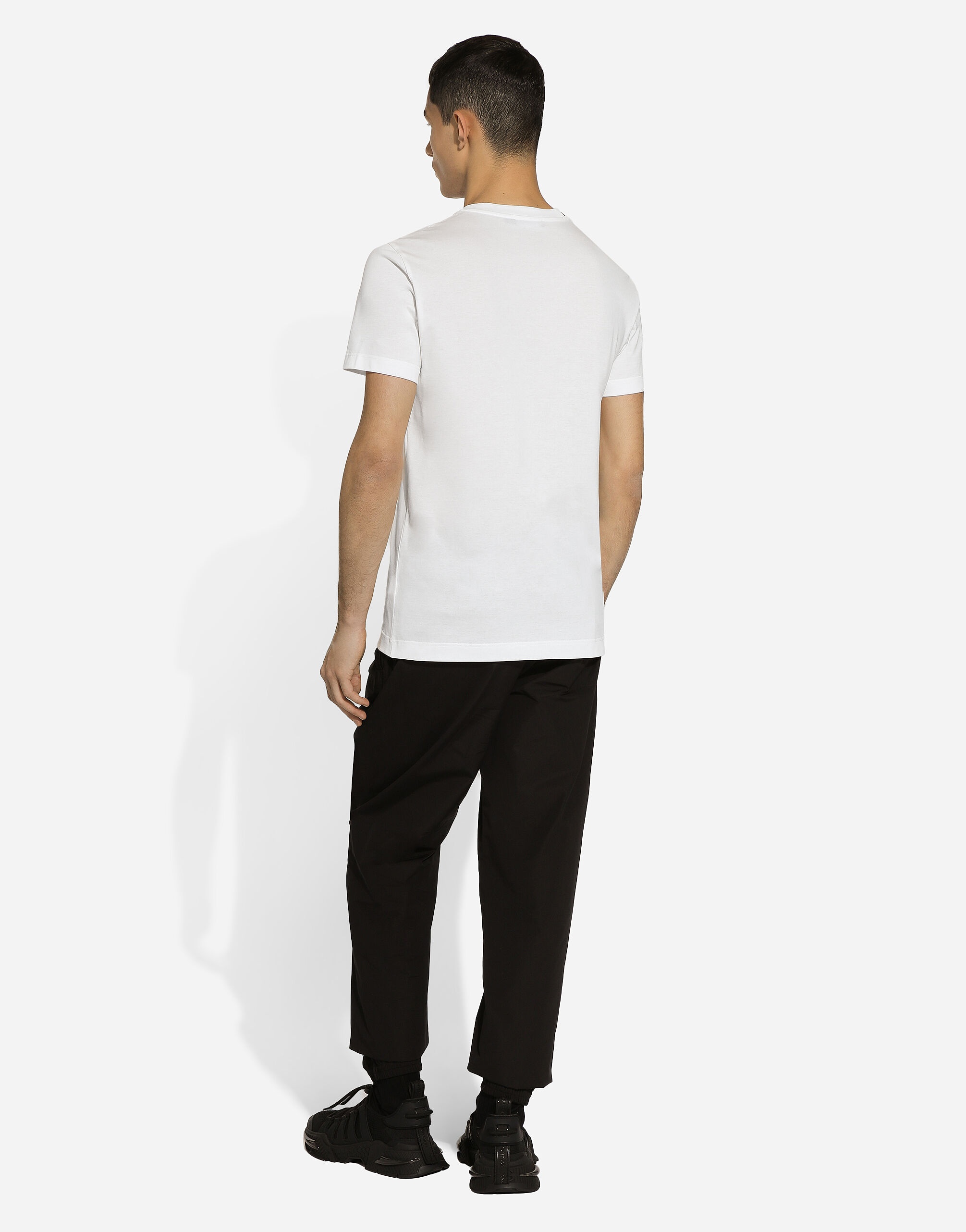 Cotton T-shirt with logo - 3