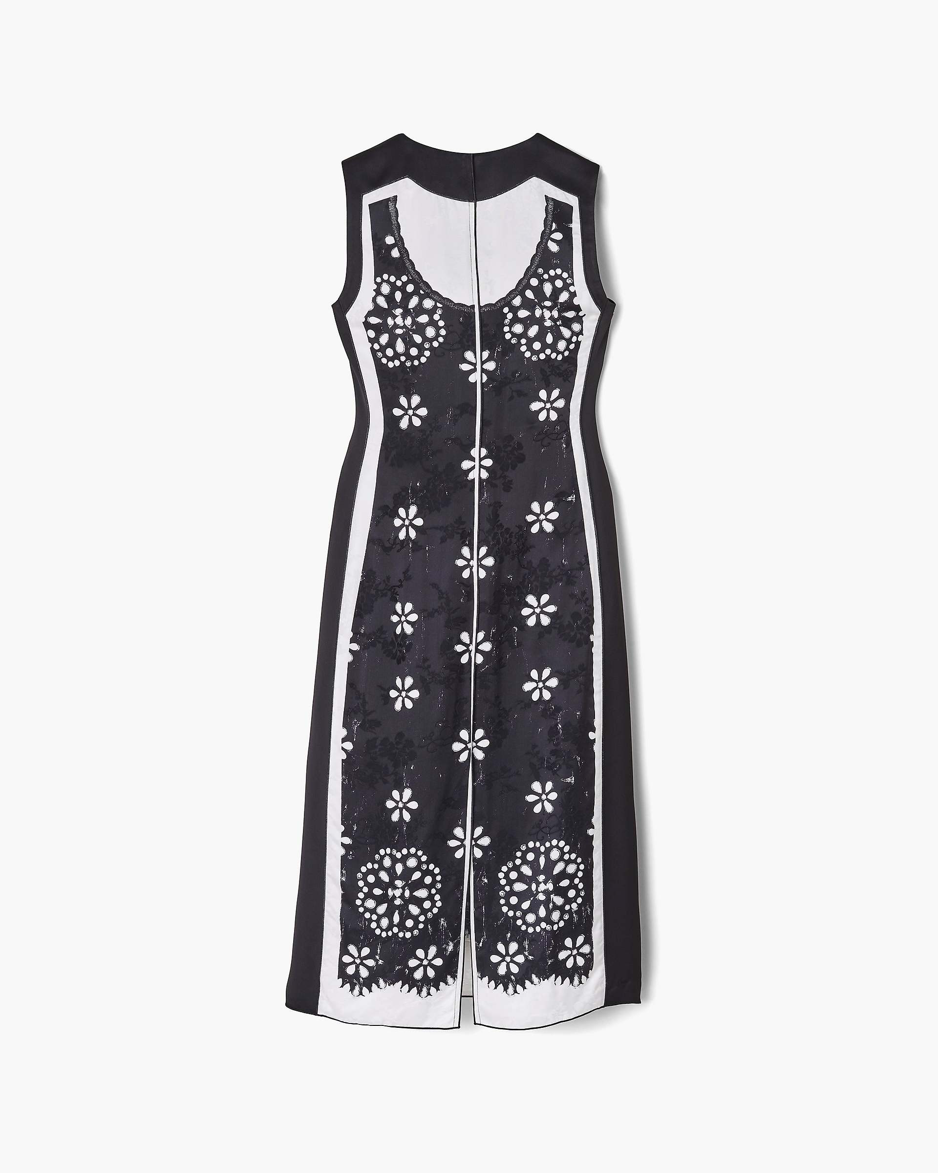 TROMPE L'OEIL EYELET DRESS - 5