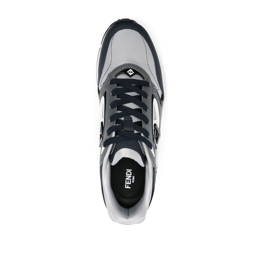 Fendi Grey Trainers - Low-Tops Men - 2