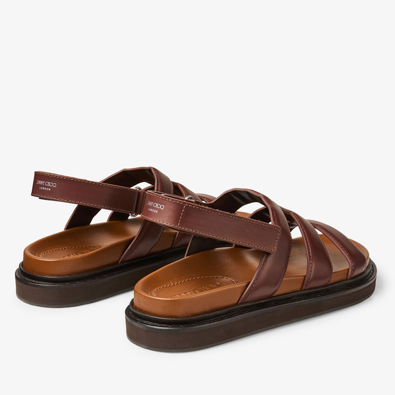 JIMMY CHOO Cove Sandal
Chestnut Waxed Calf Leather Sandals outlook