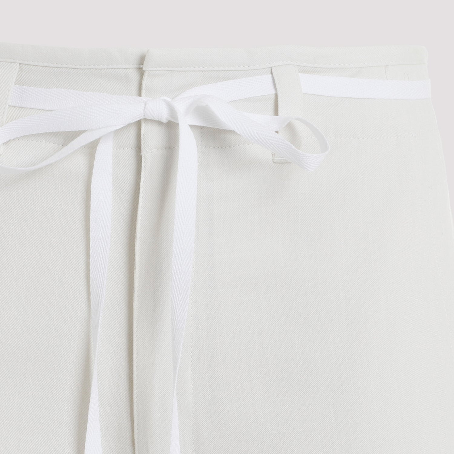 Lemaire Straight Pants With Strings Women - 4
