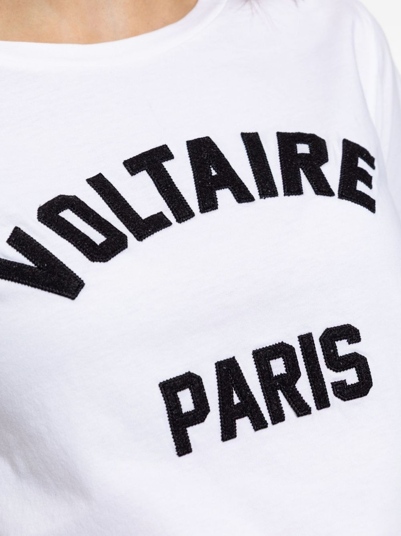 logo-embroidered t-shirt 5