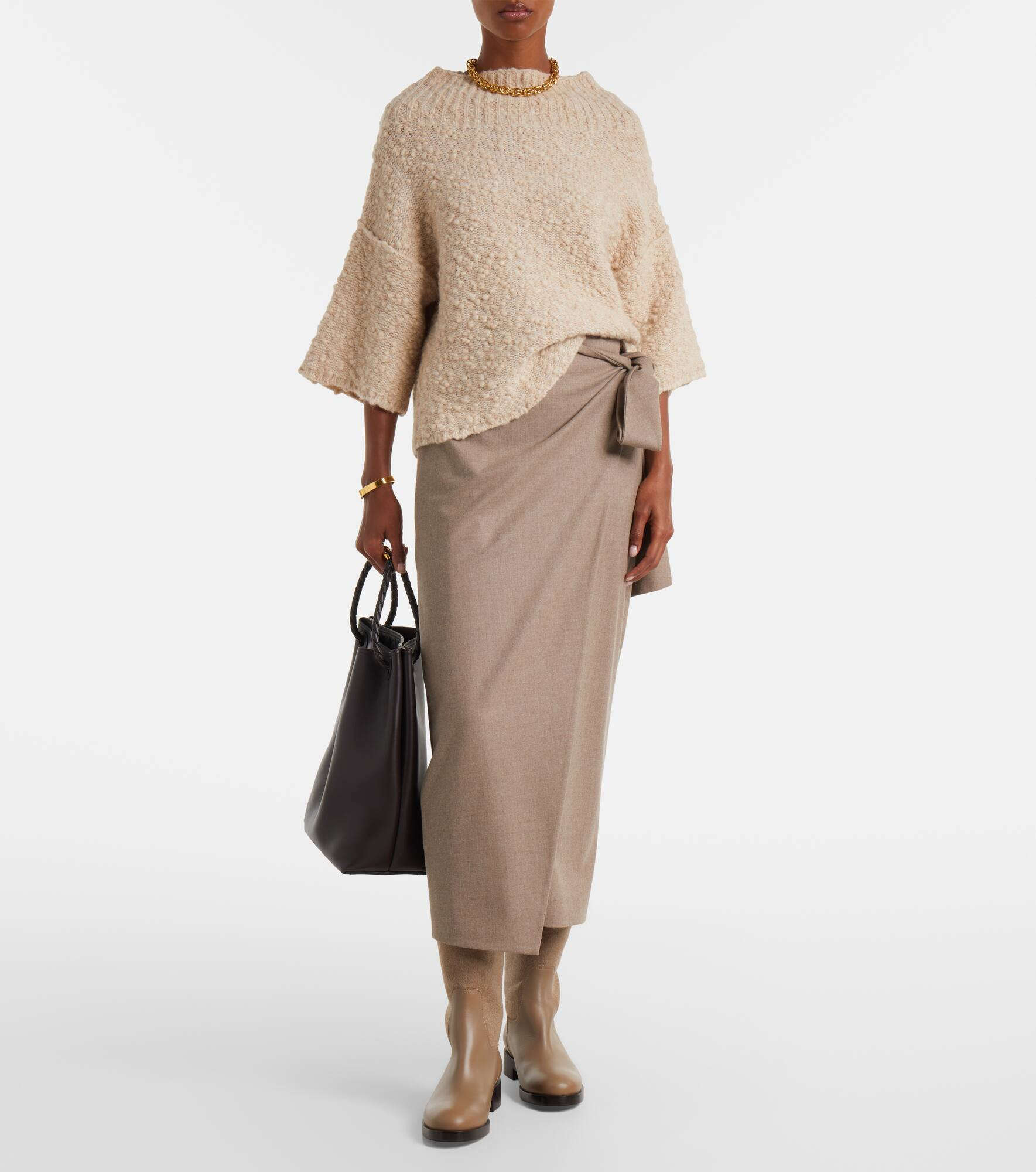 Eccelso alpaca and wool-blend sweater - 2