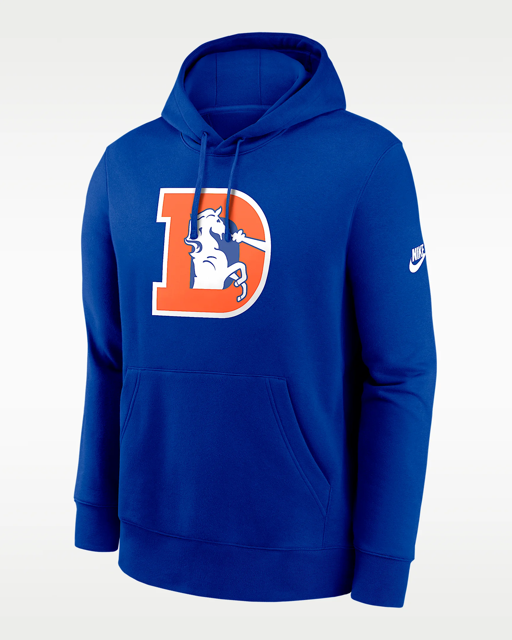Denver Broncos Club Logo Men's Nike NFL Pullover Hoodie - 1
