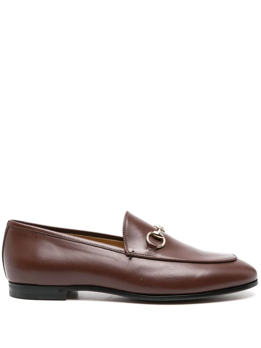 Gucci Jordaan Leather Loafers - 1