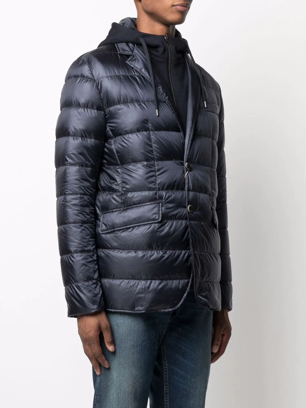 layered padded jacket - 3