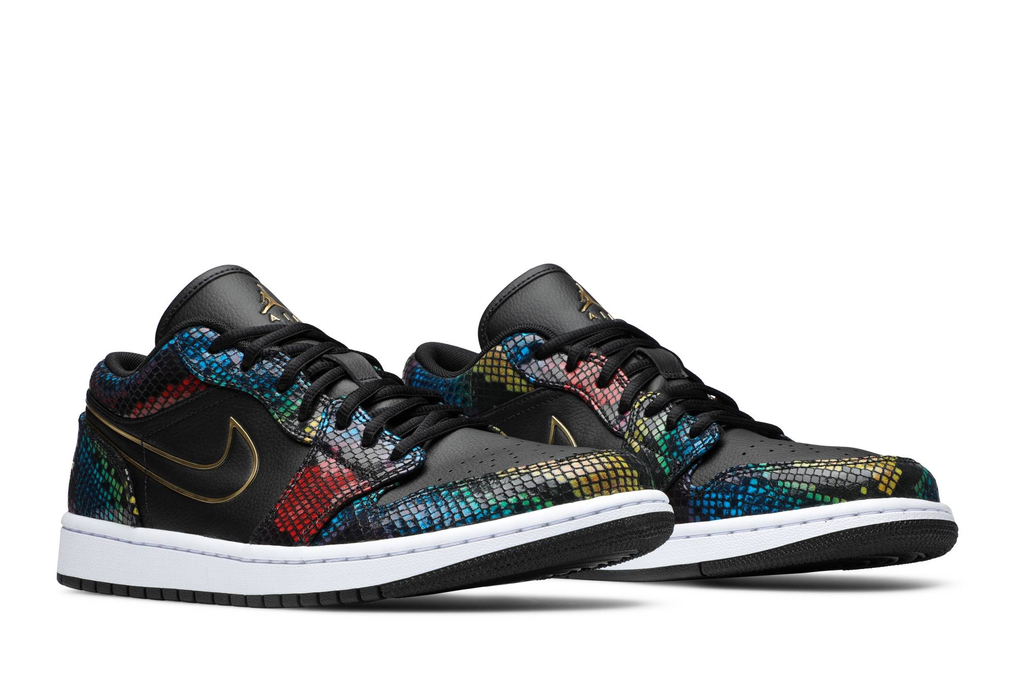 Wmns Air Jordan 1 Low 'Multi Snakeskin' - 8
