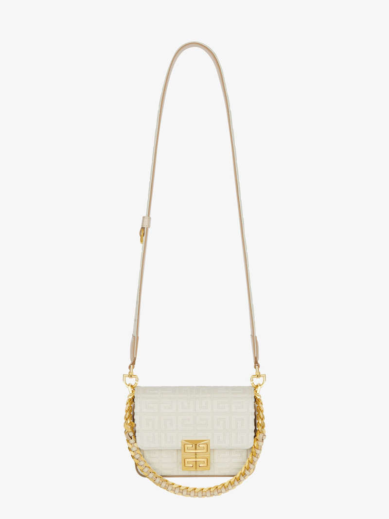 SMALL 4G BAG IN 4G EMBROIDERY WITH CHAIN 3
