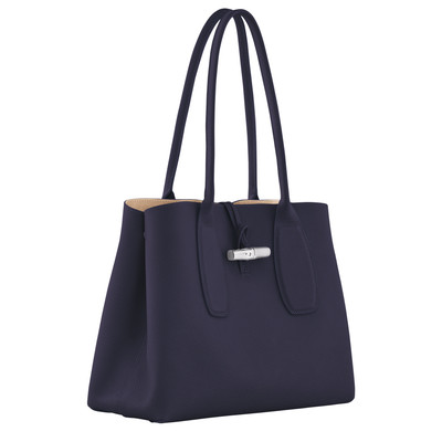 Longchamp Roseau L Tote bag Bilberry - Leather outlook