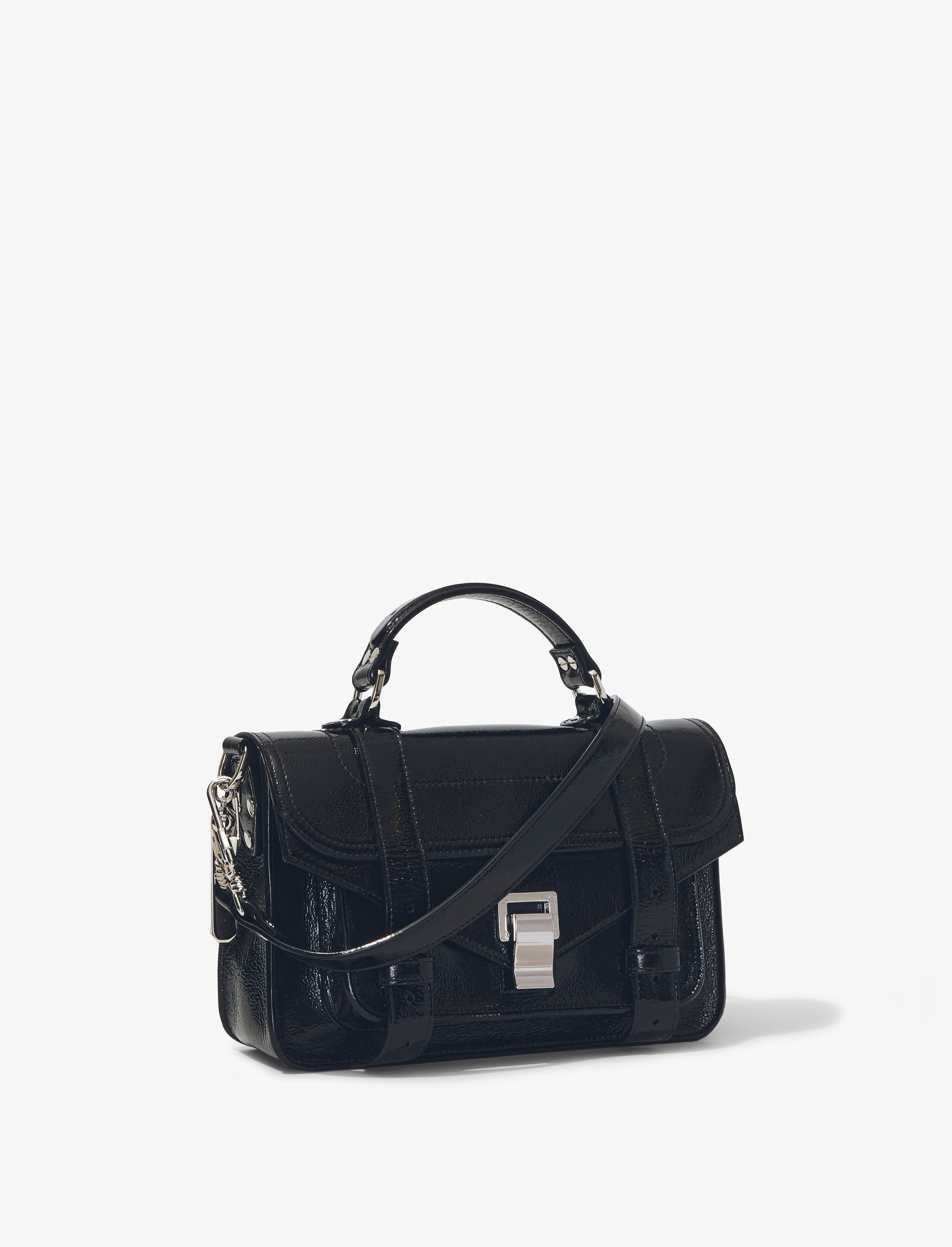 Crinkled Patent PS1 Tiny Bag - 2