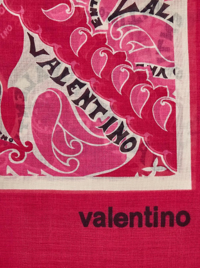 Valentino Logo Motif Scarf outlook
