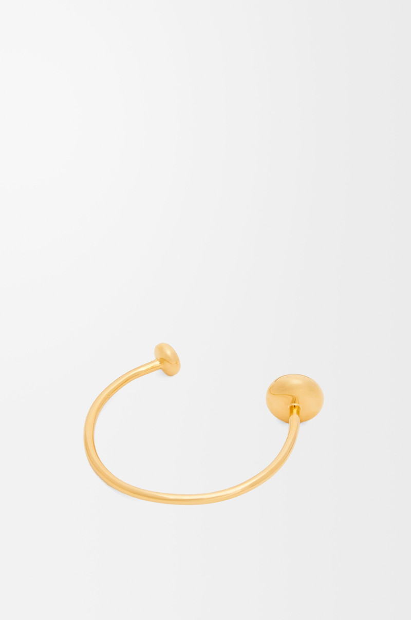 Anagram Pebble cuff in sterling silver 4
