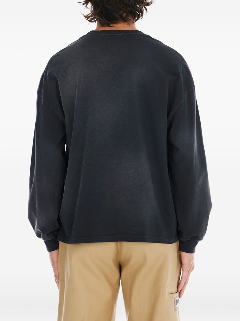 horses-print long-sleeve T-shirt 3