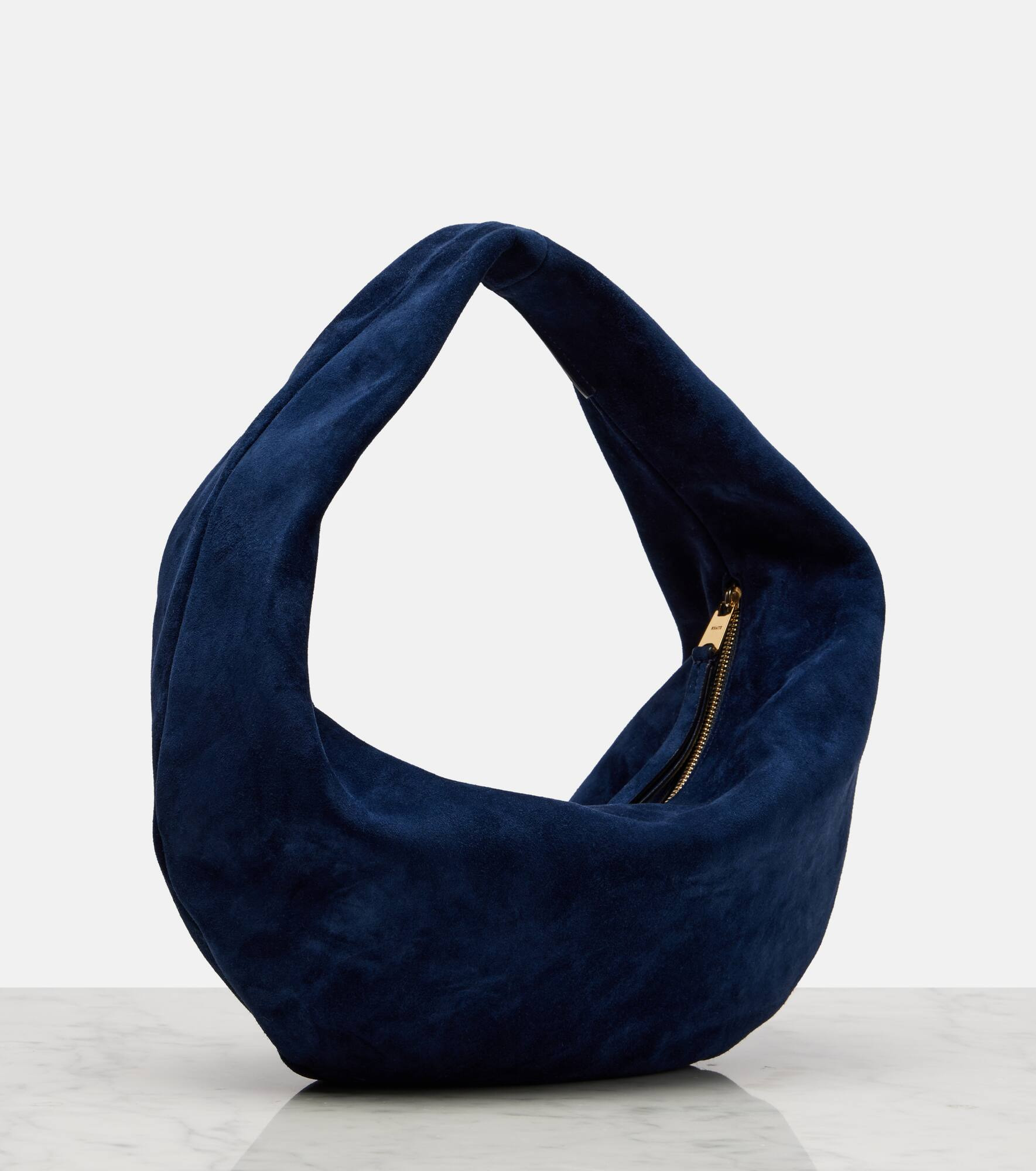 Olivia Medium suede shoulder bag - 4