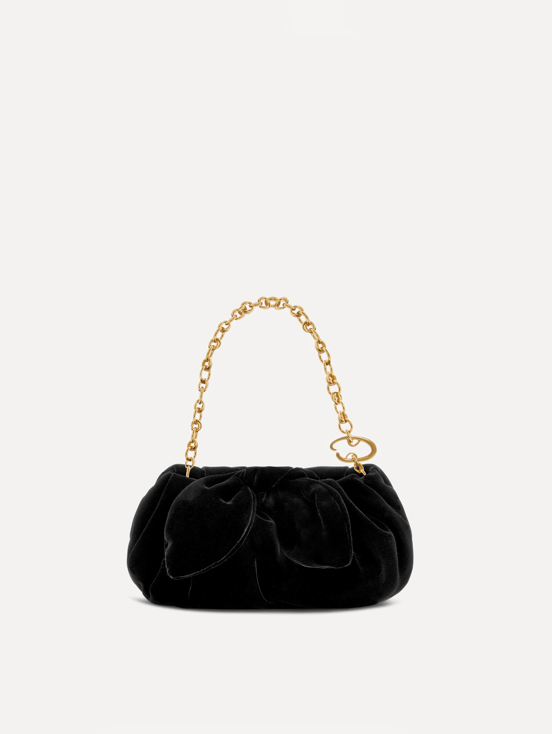 MINI VELVET BOW CLUTCH - 3