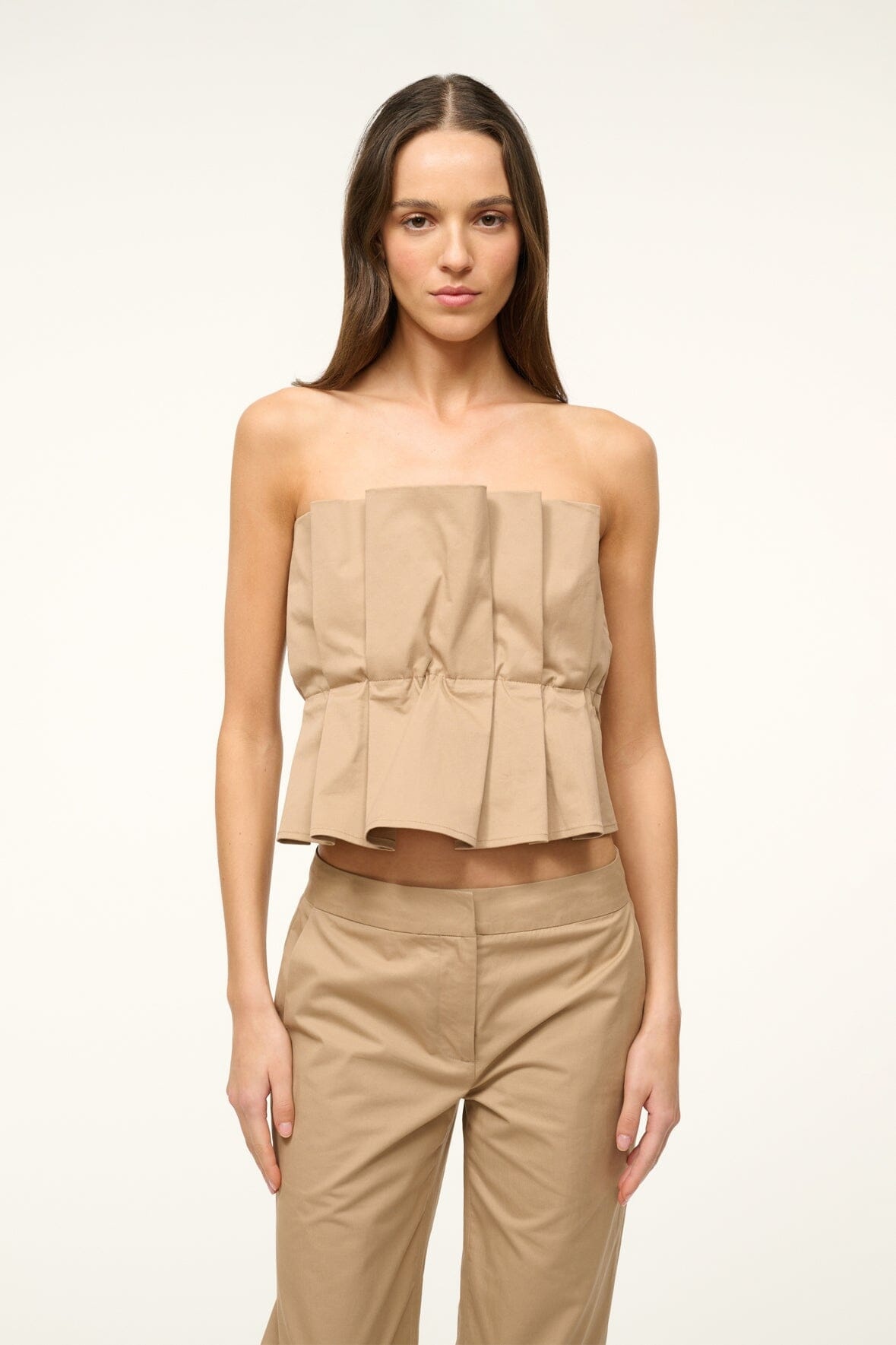 STAUD CHANDLER PANT KHAKI - 5