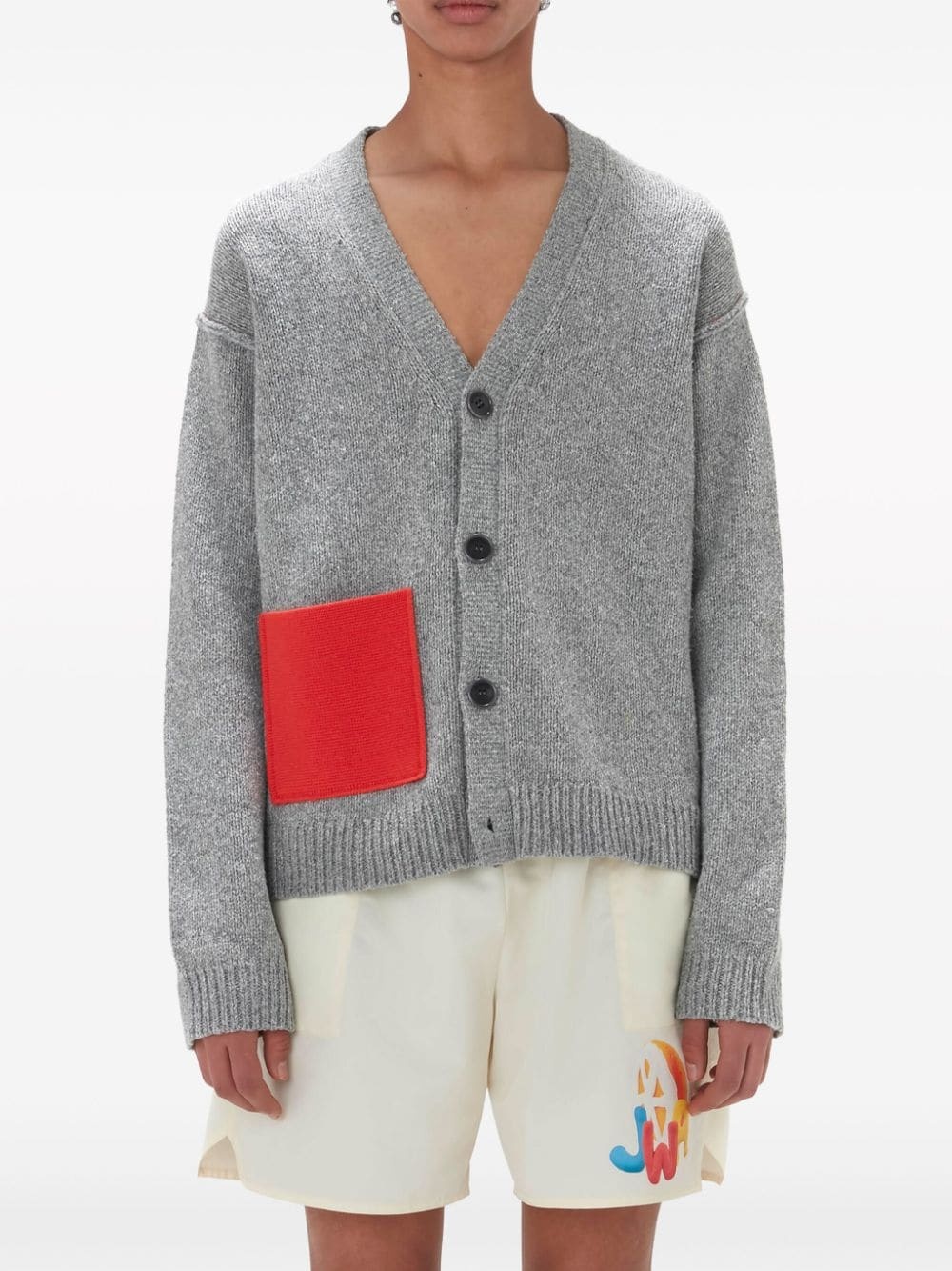 JWA CONTRAST POCKET CARDIGAN - 4