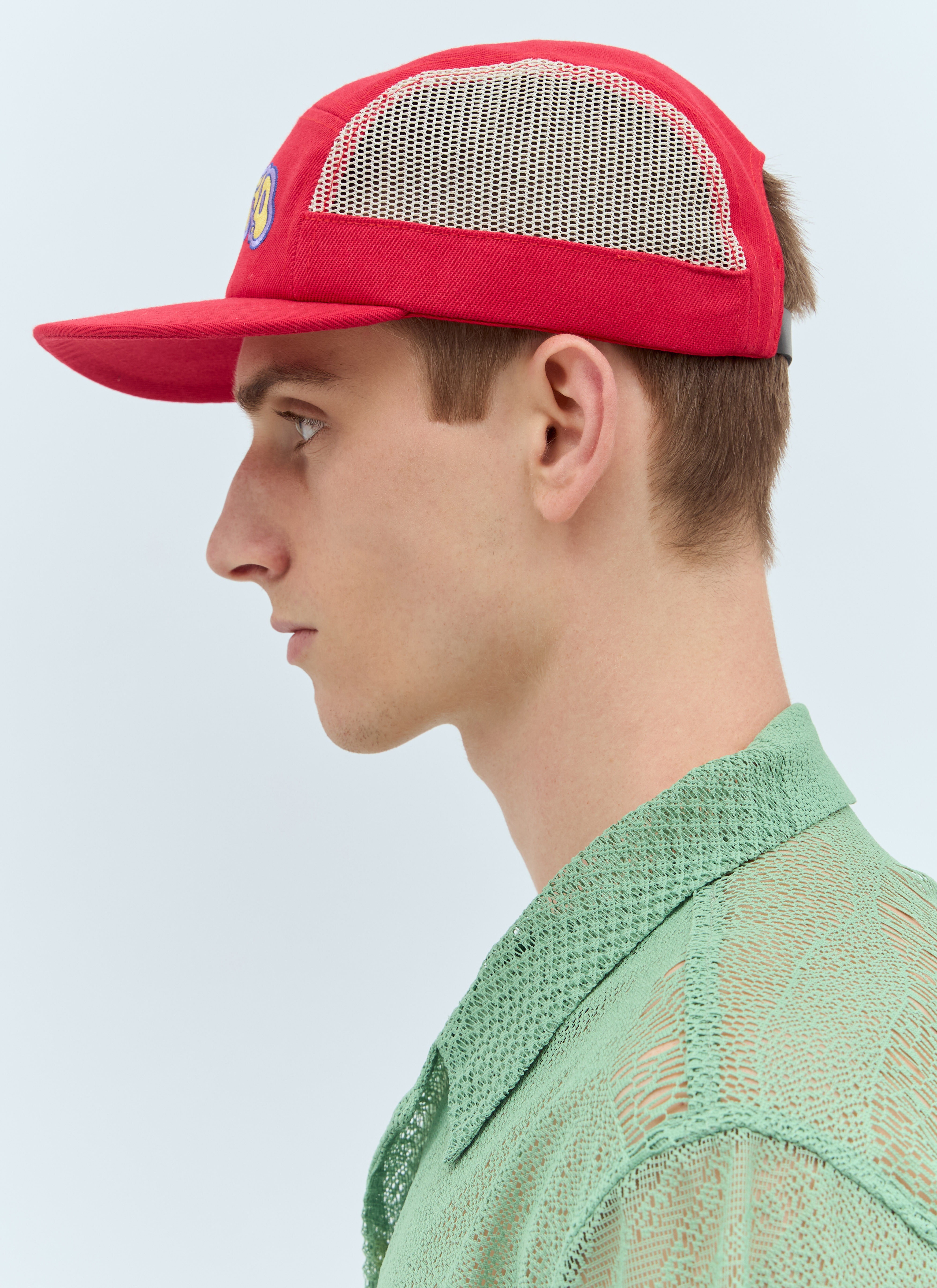 Mesh Panel Camp Baseball Cap - 3